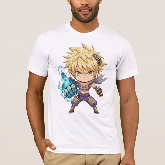 Camiseta Bella+Canvas O Invicto (Frente)