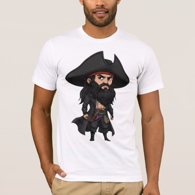 Camiseta Bella+Canvas SouLipe Pirata_Marujo (Frente)