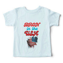 Camiseta Bella+Canvas Toddler com três misturas