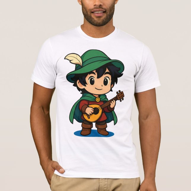 Camiseta Bella+Canvas Trovador Fofo (Frente)