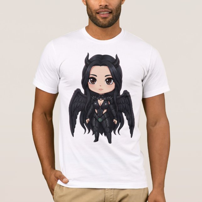 Camiseta Bella+Canvas Valkíria Sombria (Frente)