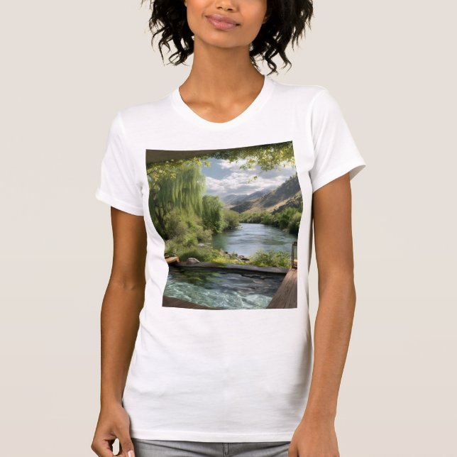 Camiseta Bella+Canvas Women Slim Fit Tee (Frente)