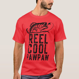 Camiseta Bella Legal PawPaw Pesca Presente Avô Engraçado