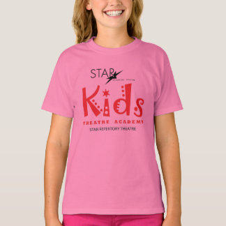 Camiseta "Bella" STAR Rosa Meninas Bebê