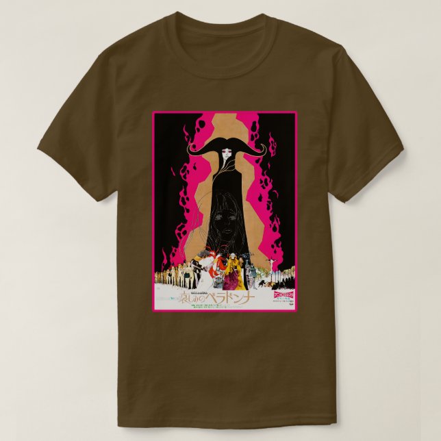 Camiseta Belladona da Tristeza (Frente do Design)