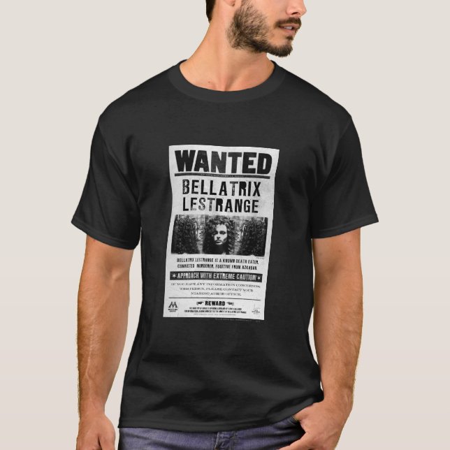 Camiseta Bellatrix Lestrange Poster (Frente)