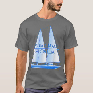 Camiseta Belleair Beach Florida Coastal Nautical Sailing Sa