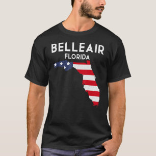 Camiseta Belleair Florida EUA State America Viagem Floridia