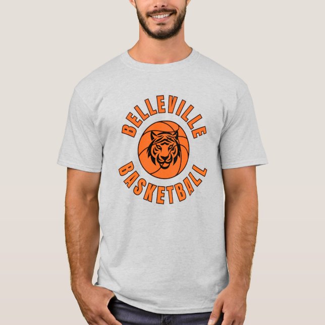 Camiseta Belleville High School Basketball T-Shirt (Frente)