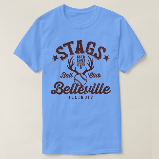 Camiseta Belleville Stags (Frente do Design)
