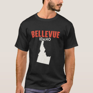 Camiseta Bellevue Idaho EUA State America Viagem Idahoan
