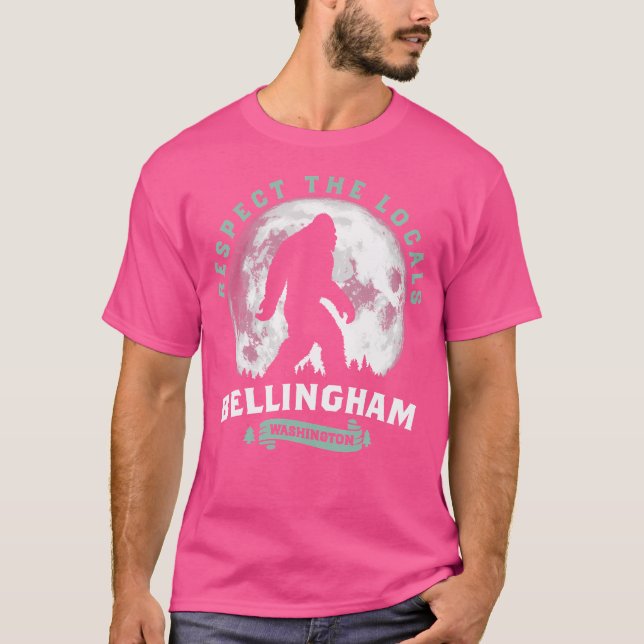 Camiseta Bellingham Respeita A Lua Cheia Dos Locais (Frente)