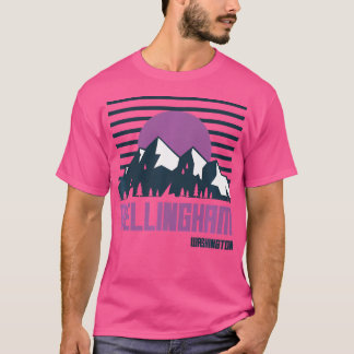 Camiseta Bellingham Vintage Montanhas Caminhando Campo Lava