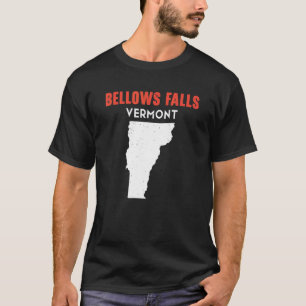 Camiseta Bellows Falls Vermont EUA State America Viagem Ver