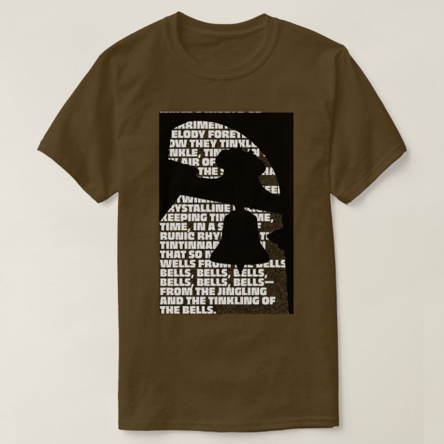 Camiseta Bells Allan Poe (Frente do Design)