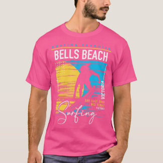 Camiseta Bells Beach Retro Surfing Graphic Surf Austrália