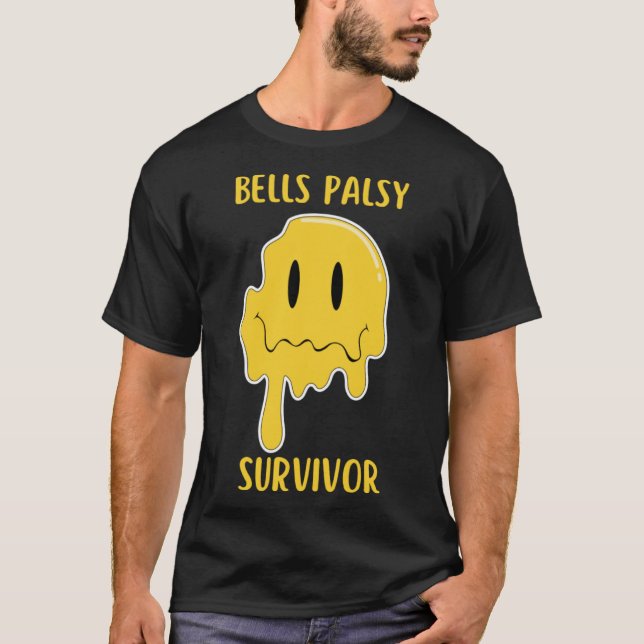Camiseta Bells Palsy Survival Paralisia Facial Bells (Frente)