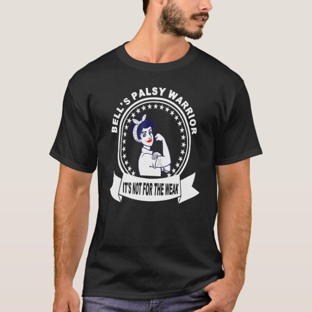 Camiseta Bells Palsy Warrior (Frente)