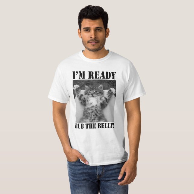 Camiseta Belly Rub - I'm Ready (Frente Completa)