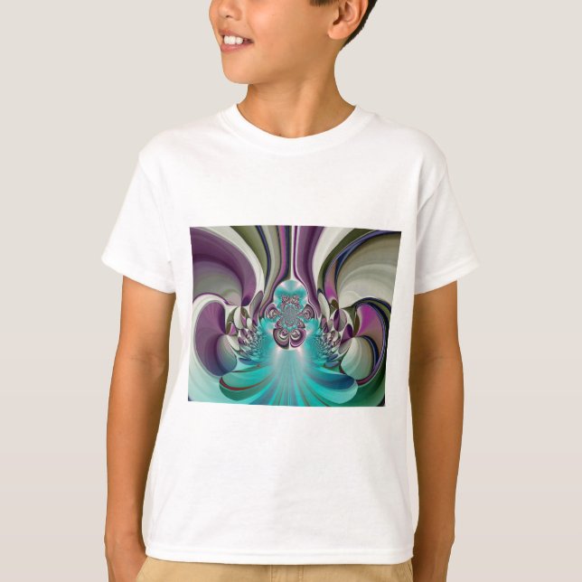 Camiseta Belo Anjo Roxo e Abstrato Cia (Frente)