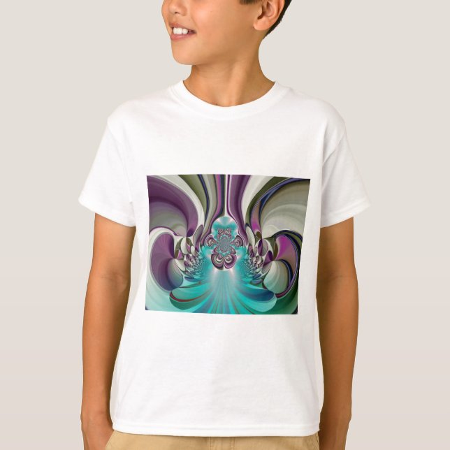 Camiseta Belo Anjo Roxo e Abstrato Cia (Frente)