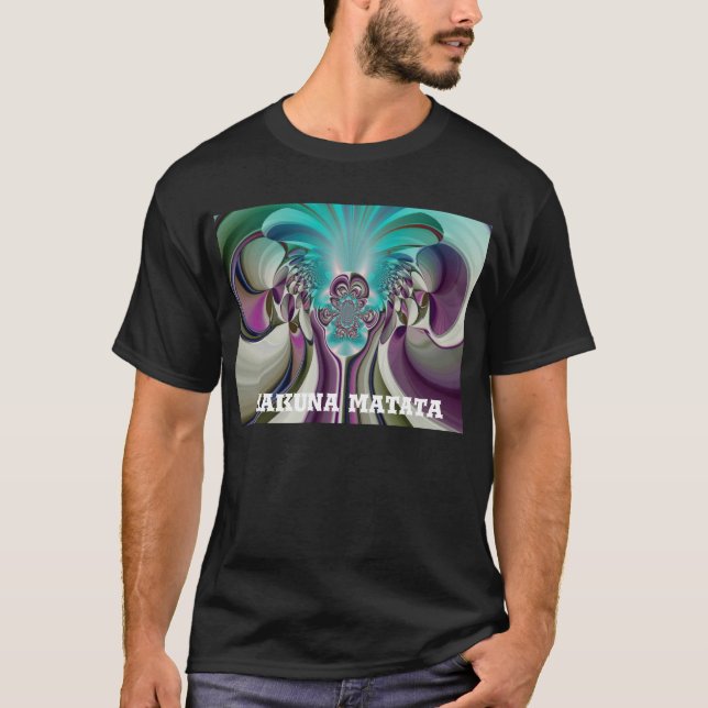 Camiseta Belo Anjo Roxo e Abstrato Cia (Frente)
