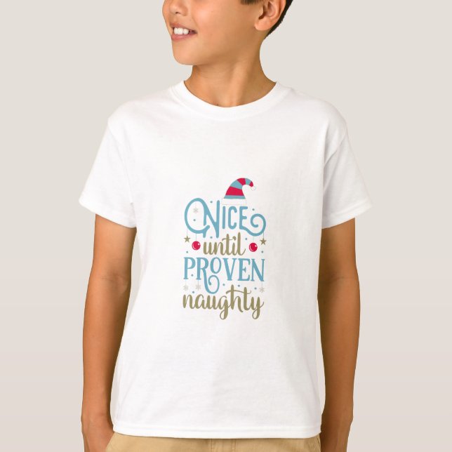 Camiseta Belo até prova de T-Shirt de Férias travessas (Frente)
