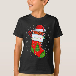 Camiseta Belo Basquete Nas Meias De Natal Luzes X