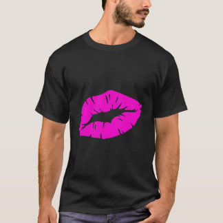 Camiseta Belo Beijo K Lipstick Isolado