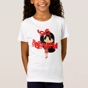 Camiseta Belo*-Bella-Rapariga Feita Babydoll T-Shirt