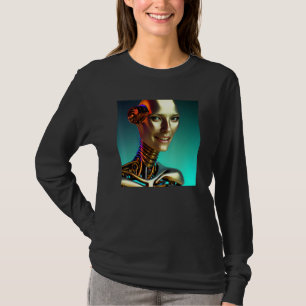 Camiseta Belo Bio Mechanical Robot Dream Namorada C
