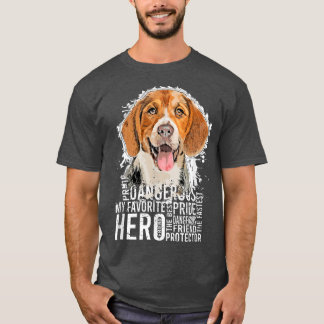Camiseta Belo cão-beagle