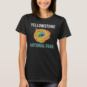 Camiseta Belo Carro Nacional de Férias Naturais de Yellowst