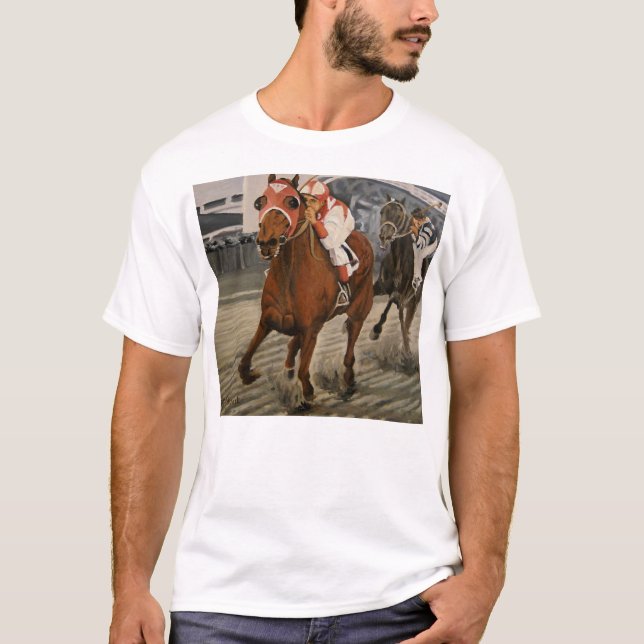 Camiseta Belo Cavalo Deleia Proprietários da Corrida Clássi (Frente)