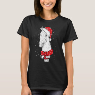 Camiseta Belo Cavalo em Chapéu e Carvalho de Ano Novo