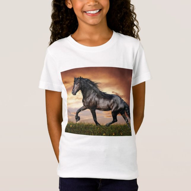 Camiseta Belo Cavalo Negro (Frente)