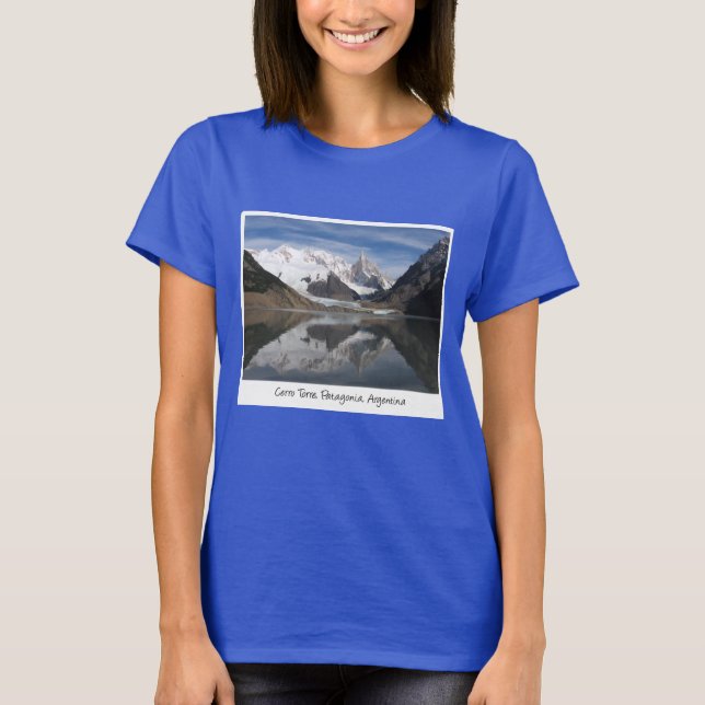 Camiseta Belo Cerro Torre, Patagônia, Montanha (Frente)