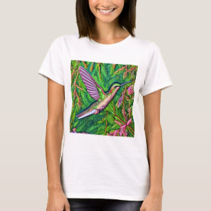 Camiseta Belo Chique Pequeno Hummingbird.