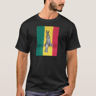Camiseta Belo coelho Rasta Oasis Metal Bunny
