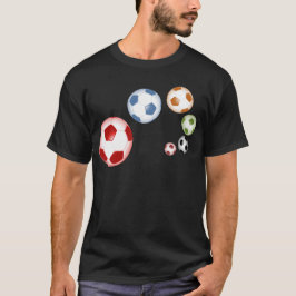 Camiseta Belo conjunto de bolas de futebol