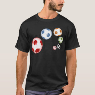 Camiseta Belo conjunto de bolas de futebol