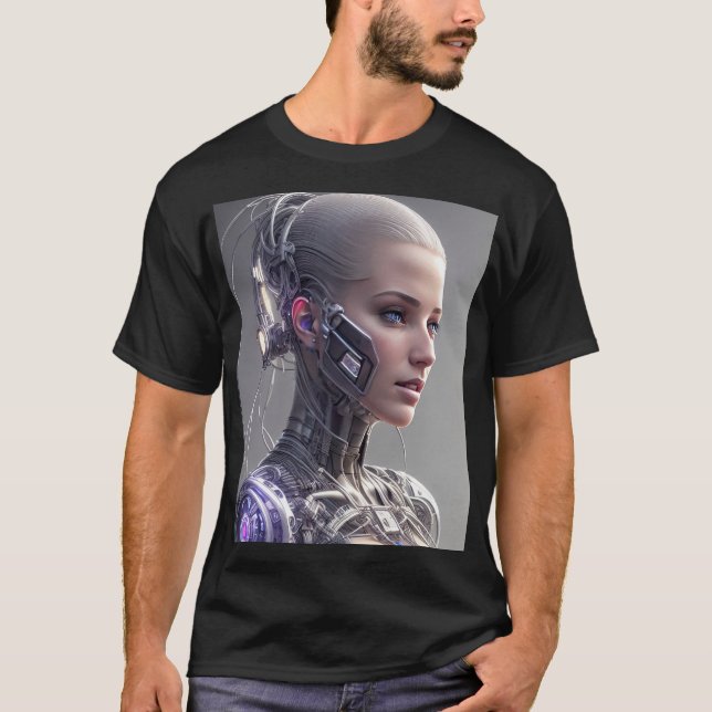 Camiseta Belo Cyborg Robot (Frente)