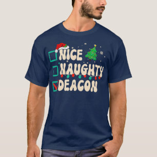 Camiseta Belo Deacon Papais noeis da Lista Natal Clau