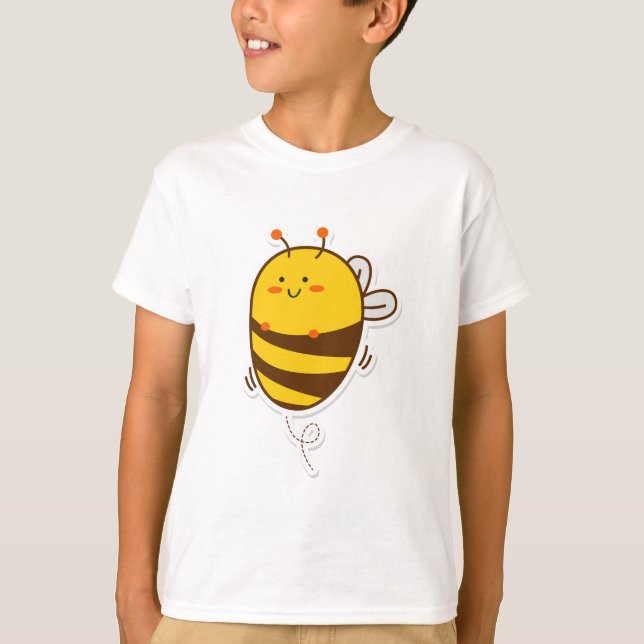 Camiseta Belo Desenho De Bera Kawaii (Frente)