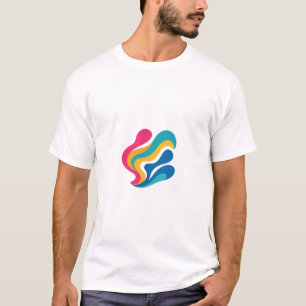 Camiseta Belo design Abstrato.