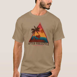 Camiseta Belo Design após a Silhueta retroativa de estilo l