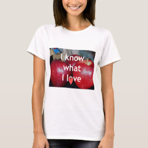 Camiseta Belo Design de citação de texto da Apple