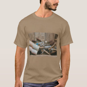 Camiseta Belo Design de Ferramentas – Onde o Ofício Encontr