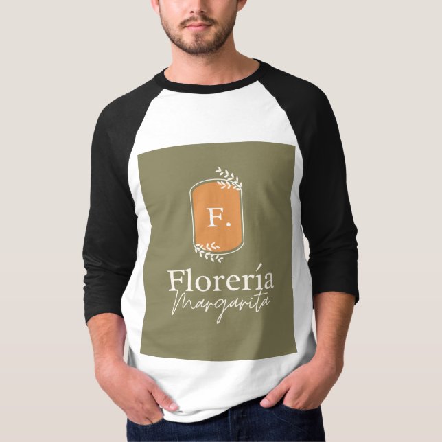 Camiseta Belo design de floreria  (Frente)
