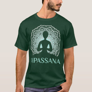 Camiseta Belo design de meditação vipassana